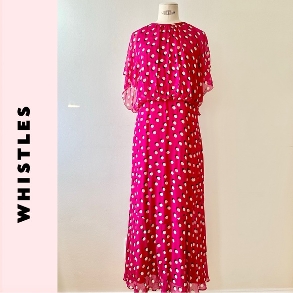 Whistles
Moon Spot Midi Dress - Picture 4 of 5